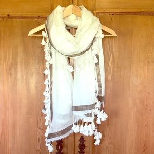 Allsaints Spitalfields Silk/Cotton Scarf/Wrap